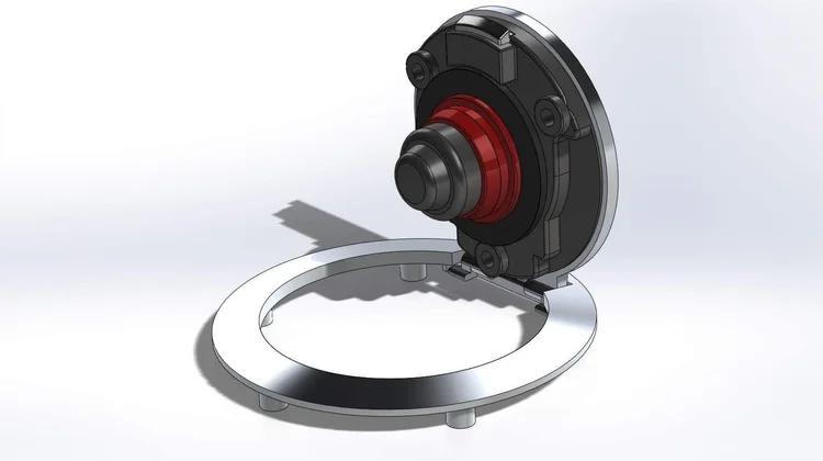 CAD design of a billet part