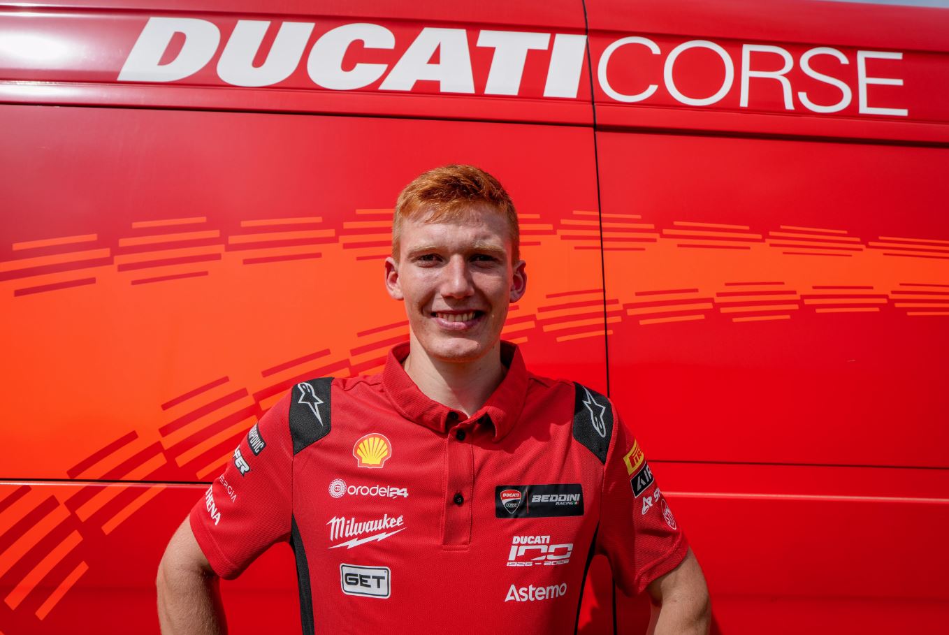 Nicolai Skovbjerg, factory Ducati rider in the FIM Motocross World Championship