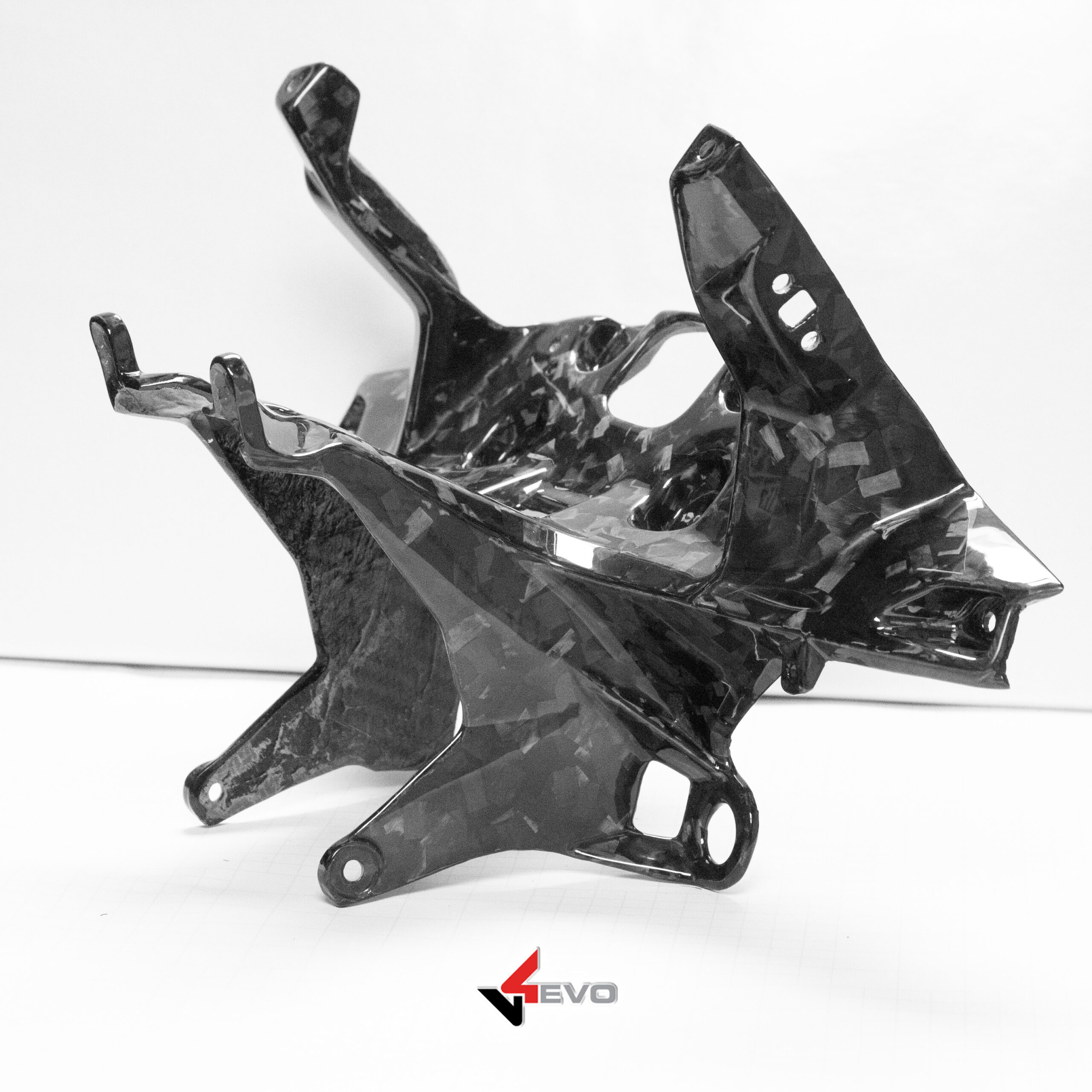 Carbon Fiber Headlight Bracket - Panigale V4 2025 - Image 6