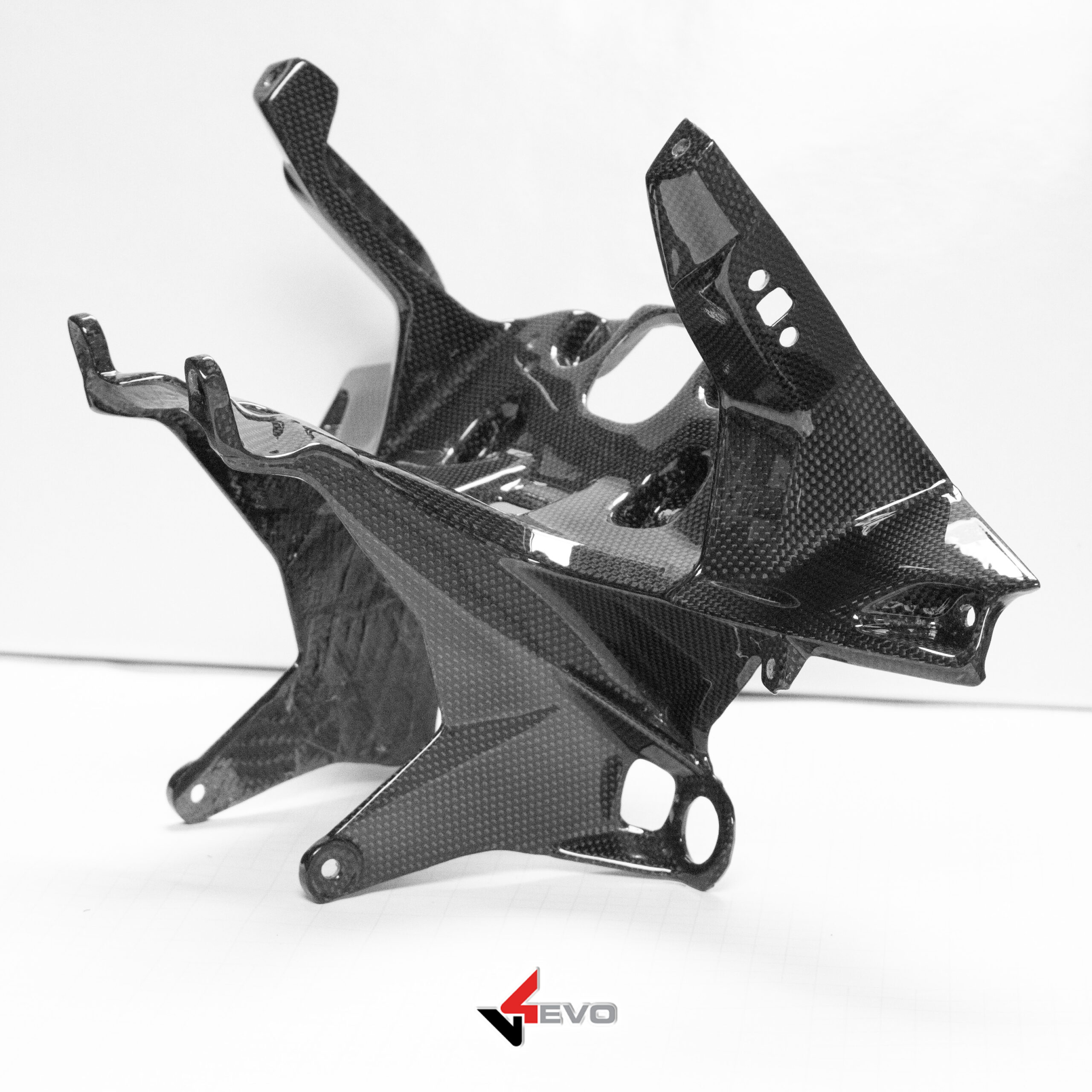 Carbon Fiber Headlight Bracket - Panigale V4 2025 - Image 2
