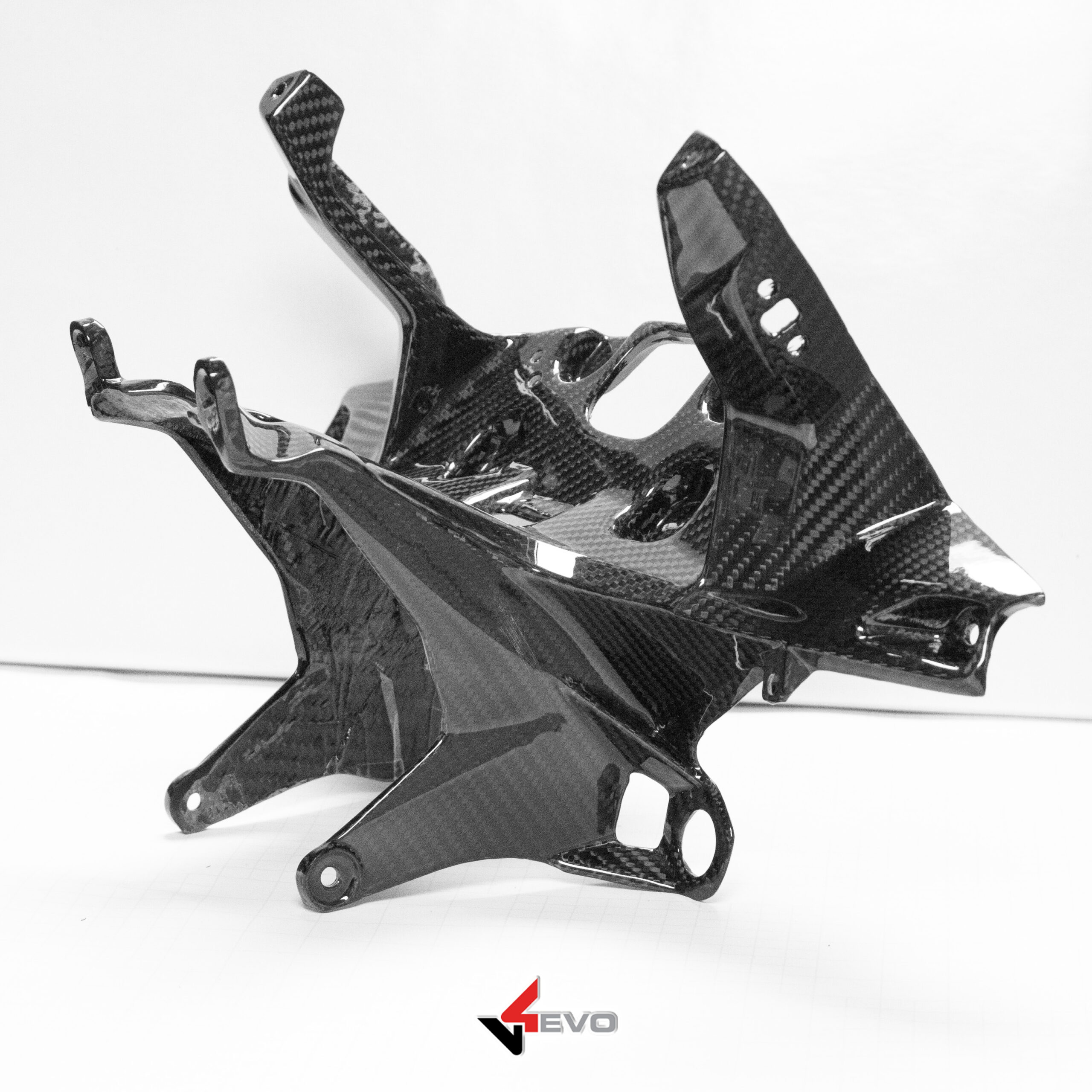 Carbon Fiber Headlight Bracket - Panigale V4 2025 - Image 3