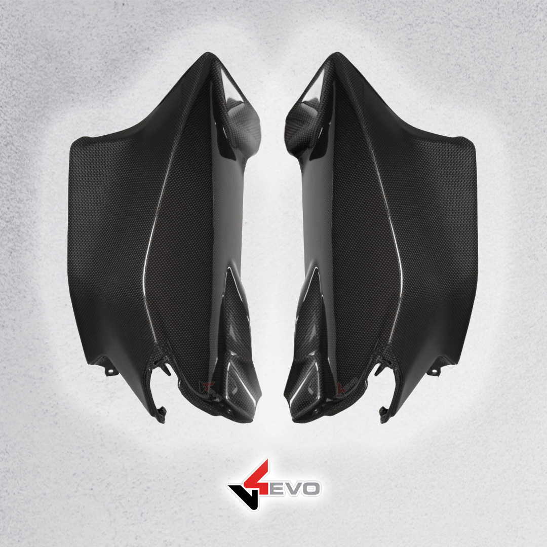 Carbon Fiber Side Fairing Panels for Panigale V4 2025