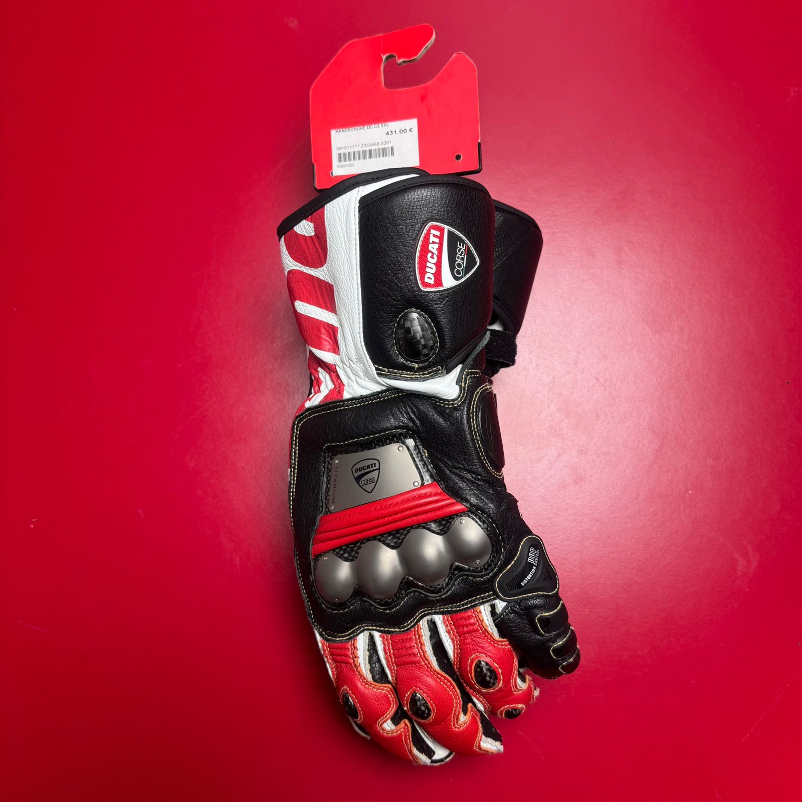Ducati Corse C5 Leather gloves - 981071177 - Image 2