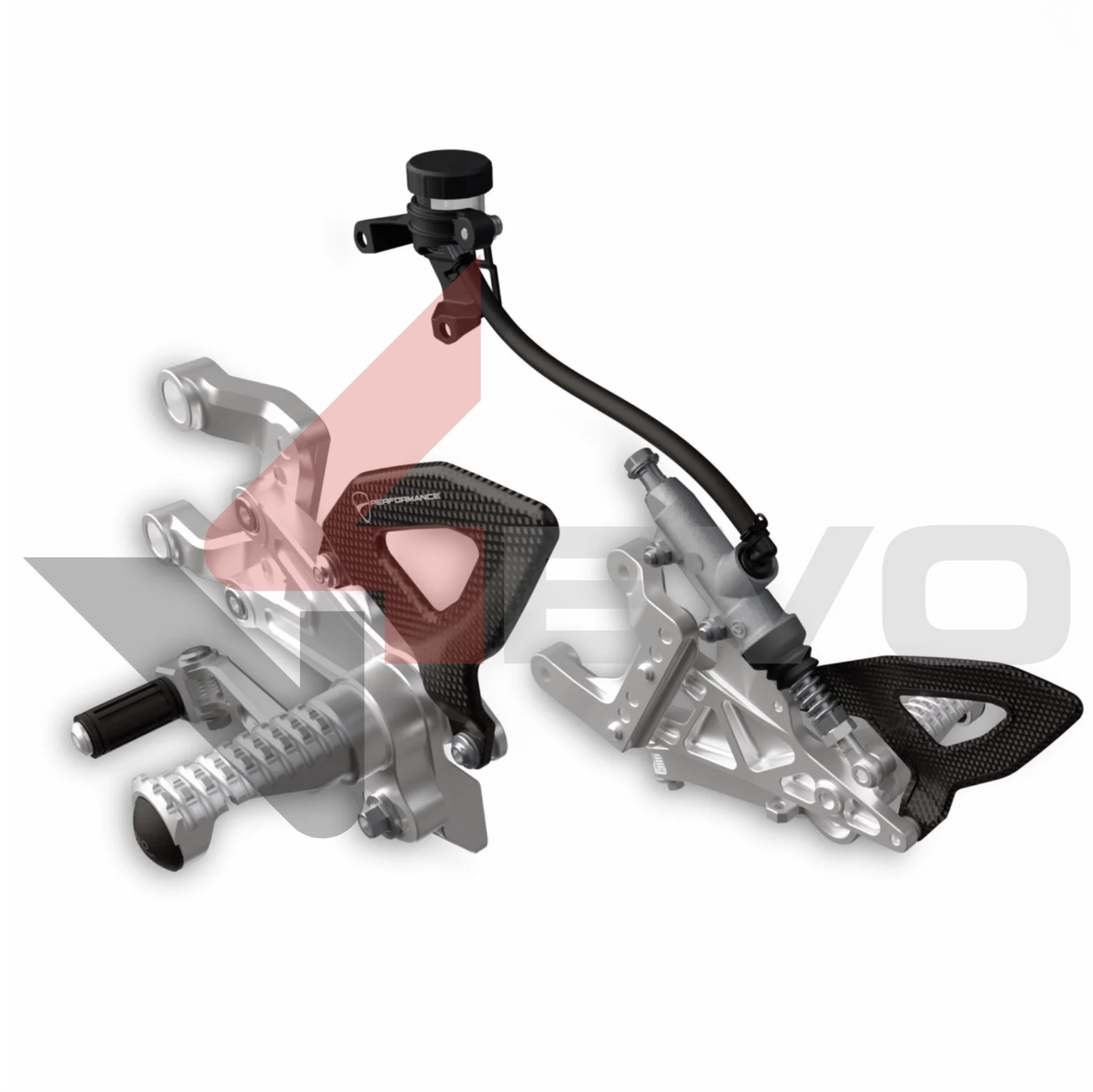 Adjustable Race Rider Footpegs - Panigale V4 / V4s My25