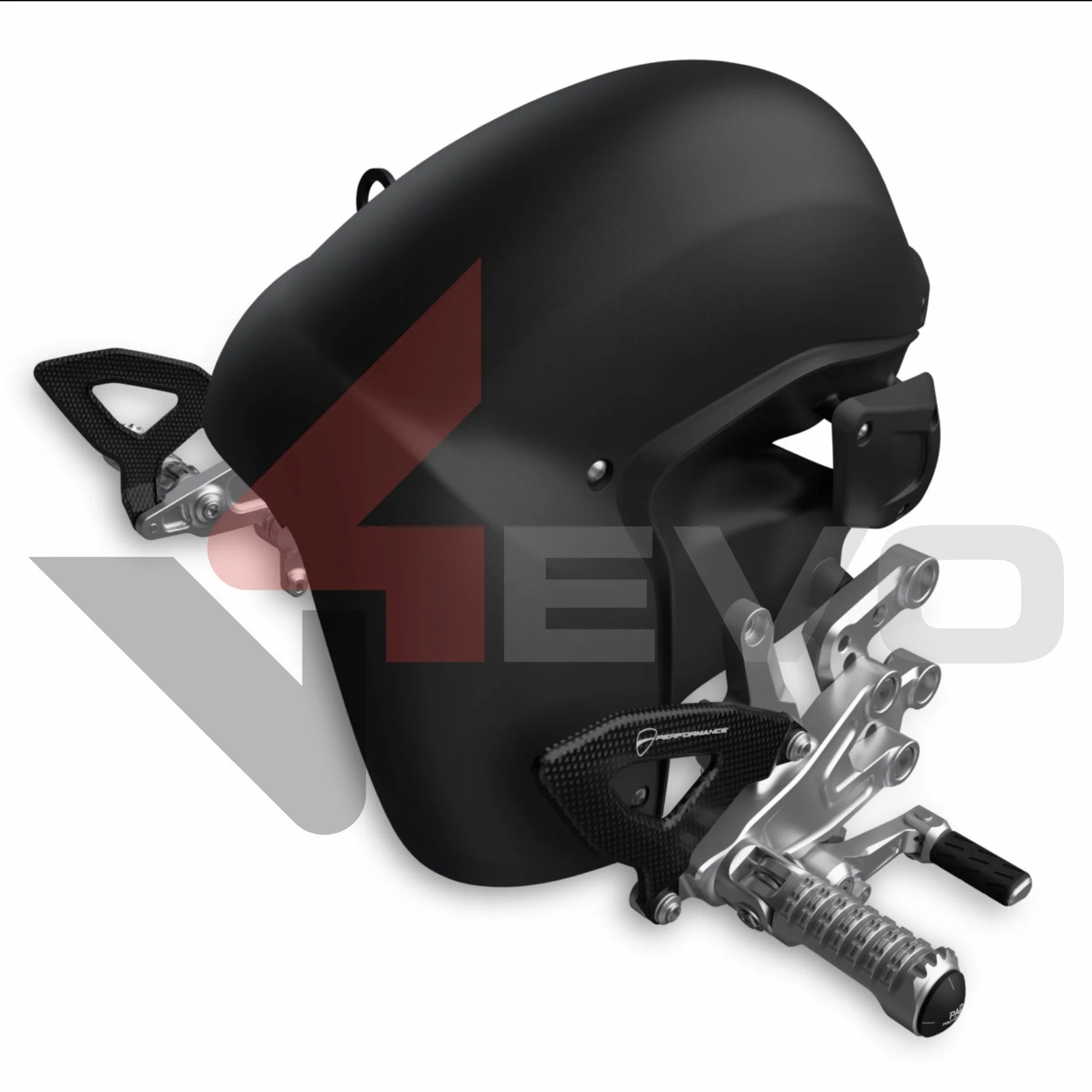 Adjustable Road Rider Footpegs - Panigale V4 / V4s My25