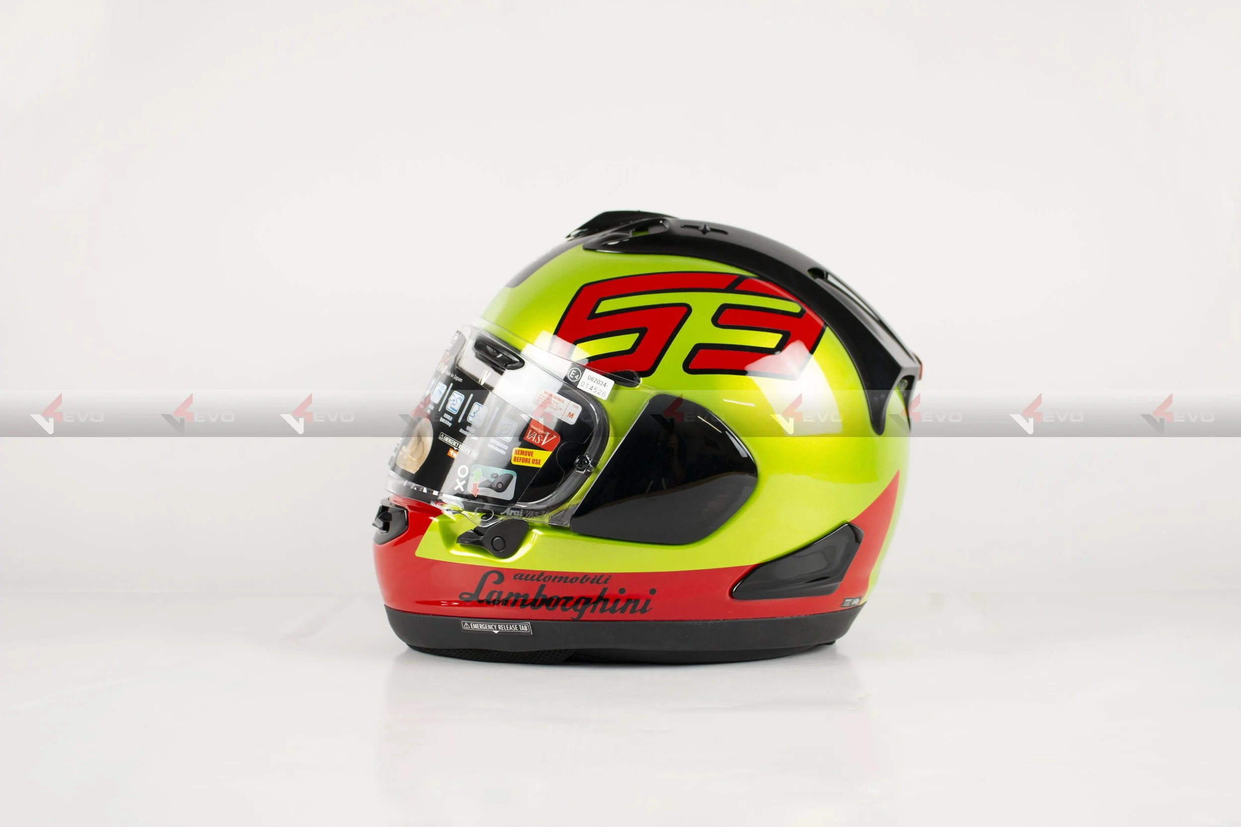 Arai Rx-7v Custom Sfv4 Lamborghini