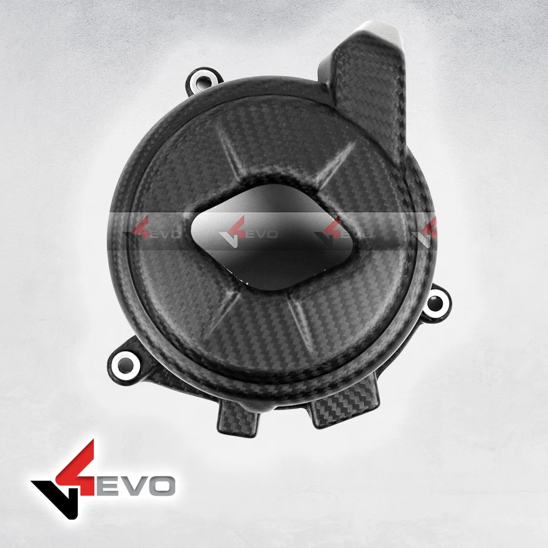 Carbon Fiber Alternator Cover - Panigale V4