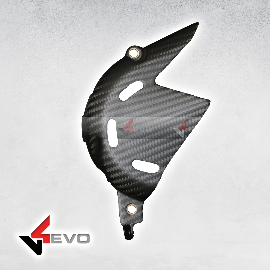 Carbon Fiber Front Sprocket Cover - Panigale V4 / Streetfighter V4