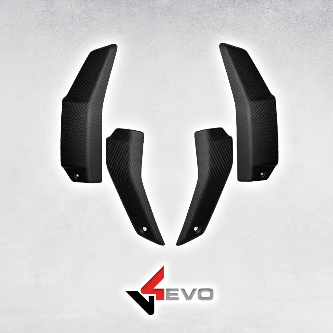Carbon Fiber Radiators Covers - Streetfighter V4