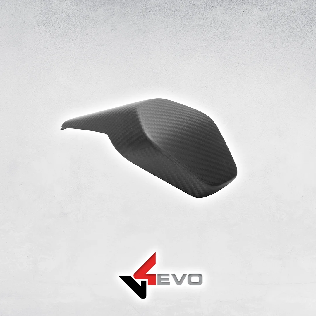 Carbon Fiber Rear Seat Cover - Panigale V4-v2 / Streetfighter V4-v2