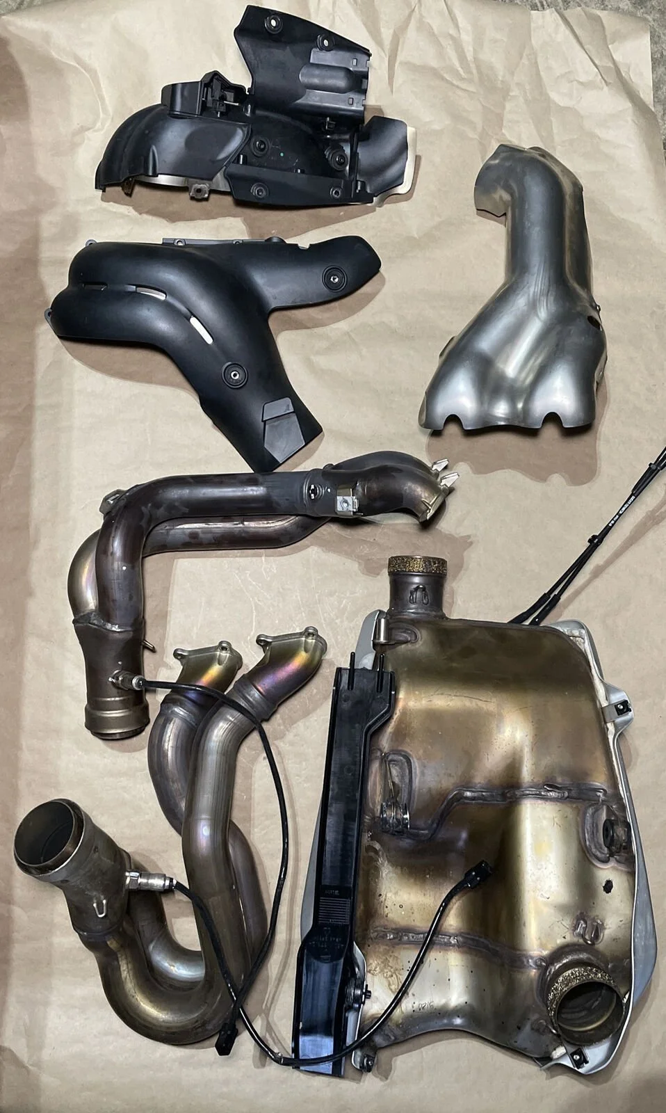 Full Stock Exhaust System - Streetfighter V4