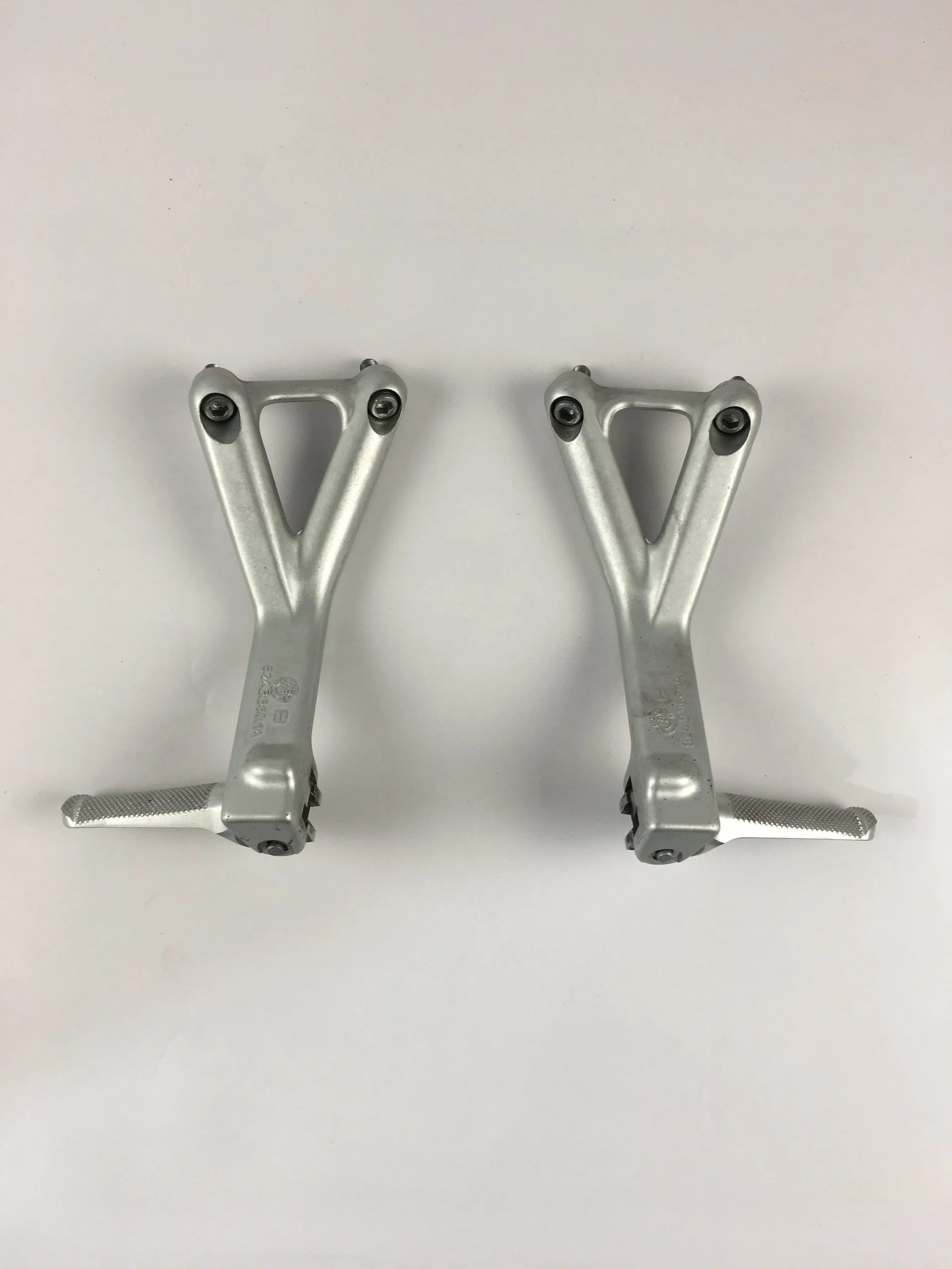Passenger Footpegs Set Used - Panigale V4 / Streetfighter V4