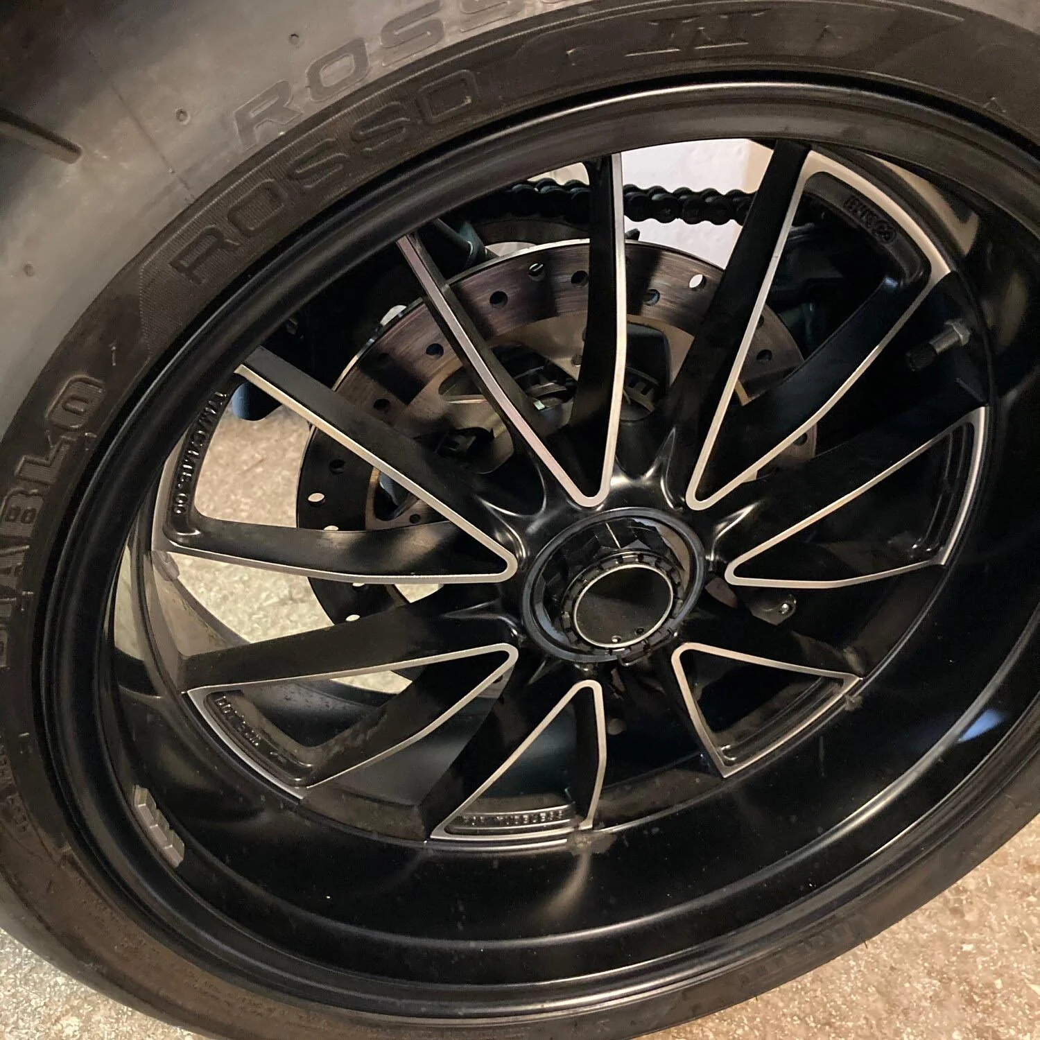 Titanium Rear Wheel Nuts - Panigale V4 / Streetfighter V4
