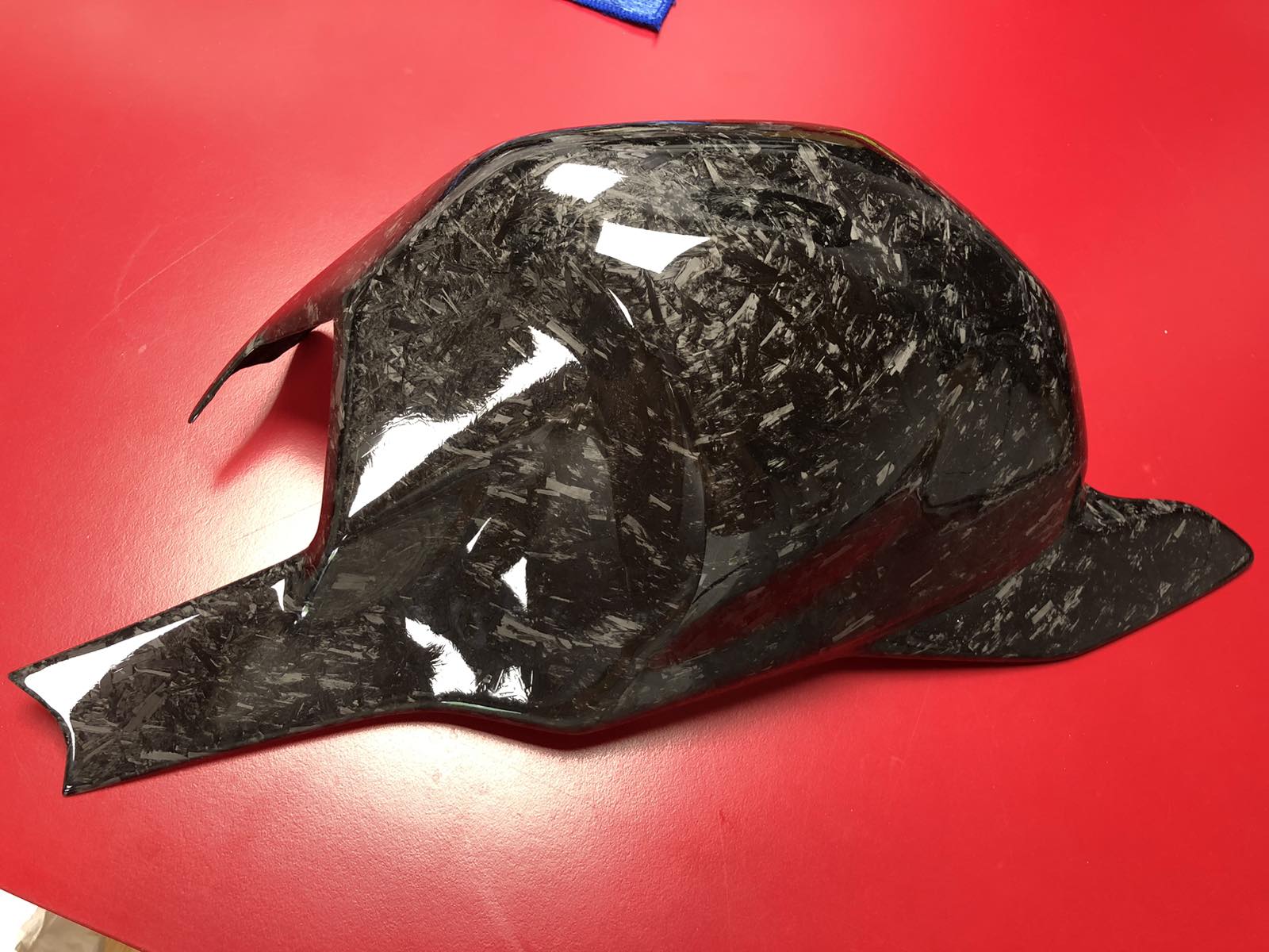 Carbon Swing Arm cover Cover - Panigale V4 (old versionForged Gloss old version)